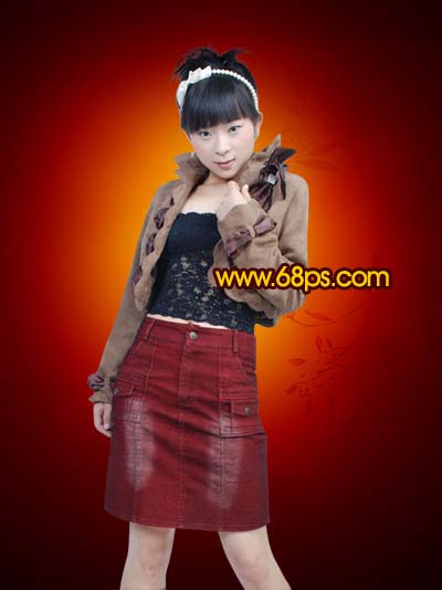 photoshop教程:mm照片人綜合美化處理_webjx.com