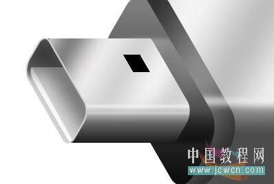 photoshop詳細繪制質感8gb的u盤_webjx.com