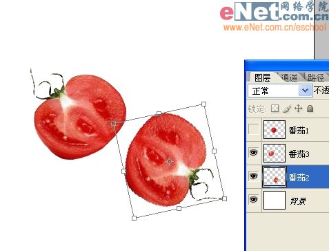 imageready制作刀切西紅柿動畫效果圖_網頁設計webjx.com整理
