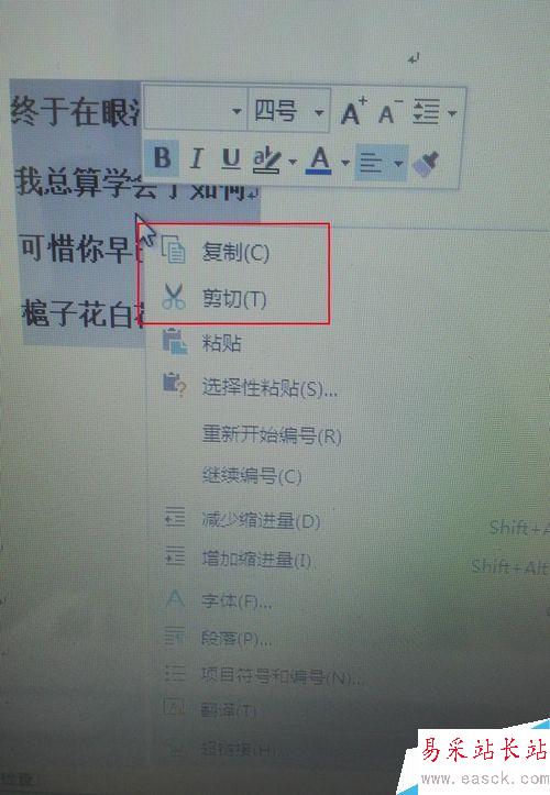 word如何取消項目編號格式的方法？