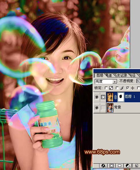 photoshop輕松制作粉色風格非主流照_網頁設計webjx.com整理