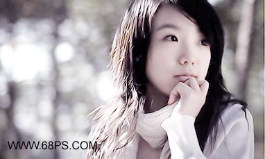 photoshop通道選區處理美女照片_網頁設計webjx.com轉載