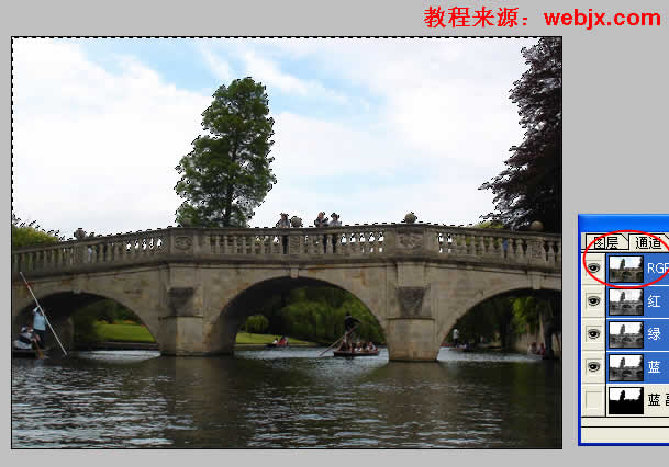 photoshop圖片合成教程：打造夕陽風景_網頁設計webjx.com原創