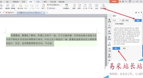 word翻譯文字怎么使用word翻譯文字
