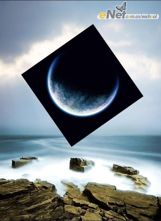 photoshop照片合成：夢幻海岸之光(3)