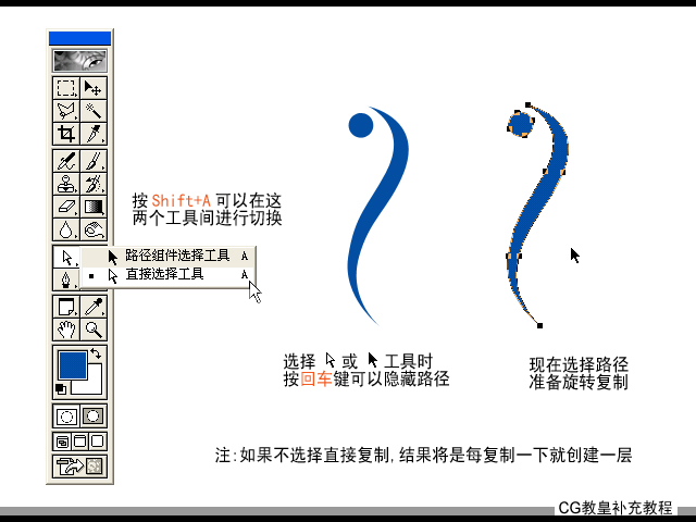 photoshop變換復制實例