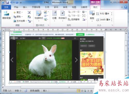 Word2010文檔中屏幕截圖功能插入圖片