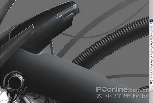 photoshop和友基pf1209鼠繪美女機器人
