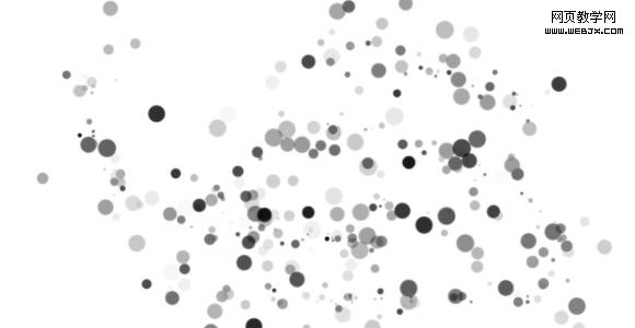 photoshop制作飛濺墨水點文字特效_webjx.com