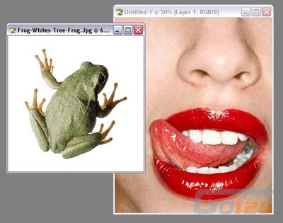 用photoshop打造另類的舌頭