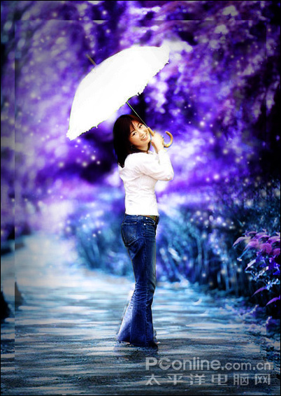 photoshop教程：圖層樣式制作相框