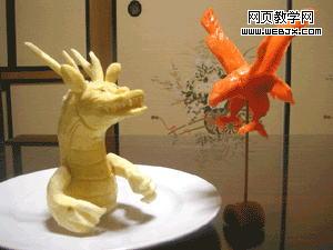 作品欣賞:用植物水果進行的藝術創作_網頁設計