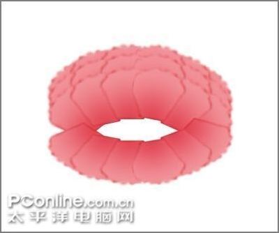 用photoshop鼠繪一支康乃馨