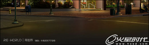 photoshop模擬燈光場景3d渲染光感_webjx.com
