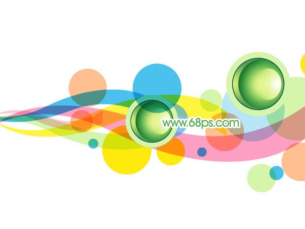 photoshop制作色彩斑斕的壁紙_webjx.com