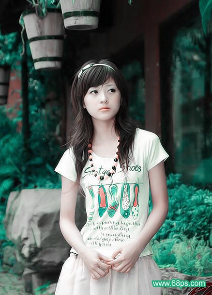 photoshop教程:動感模糊的光束來點綴圖片