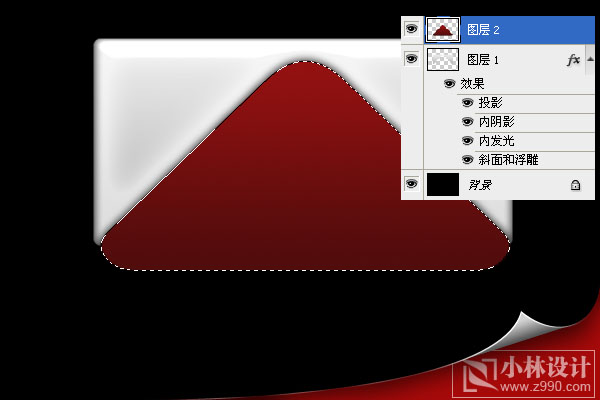 photoshop入門實例:光澤的網頁enter按鈕_網頁設計