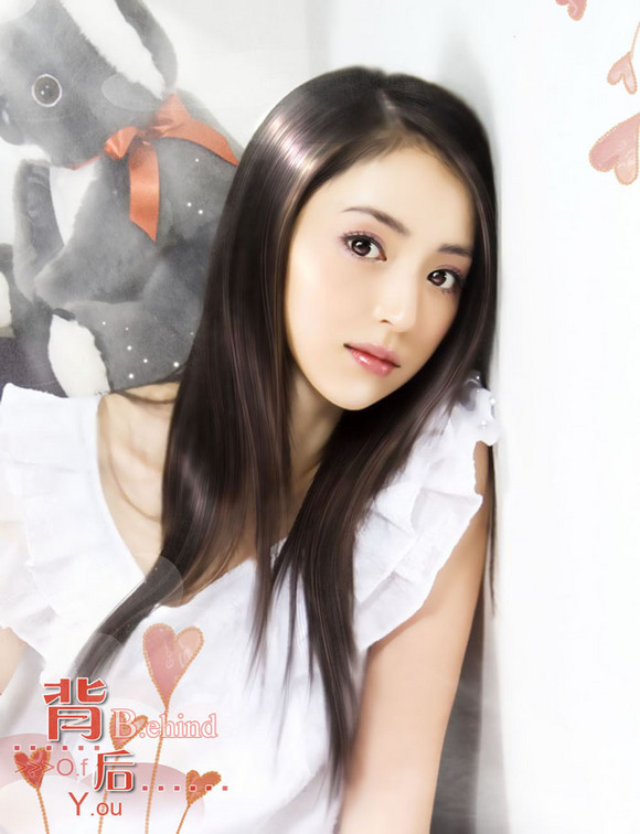 photoshop為美女打造炫彩營亮發絲_webjxcom