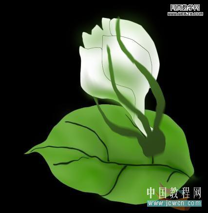 photoshop鼠繪教程：繪制康師傅茉莉清茶圖解_中國教程網
