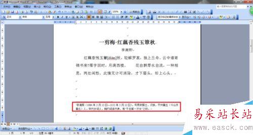 如何在word中插入正確的注解