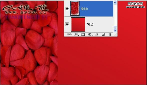 ps圖片合成教程:大紅的結婚請柬_網頁設計