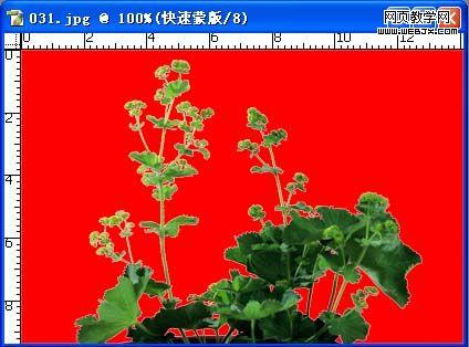 photoshop利用蒙版建立復雜的選區-網頁設計