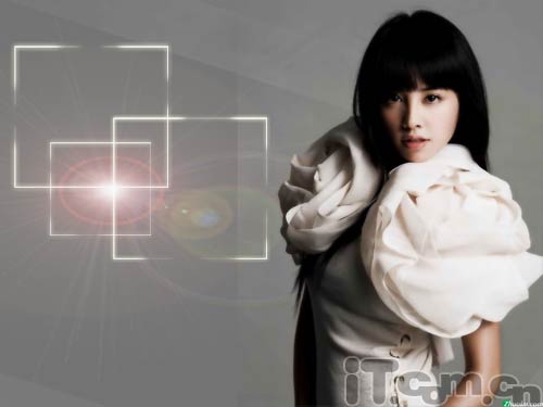 photoshop簡單為mm照片添加光影特效
