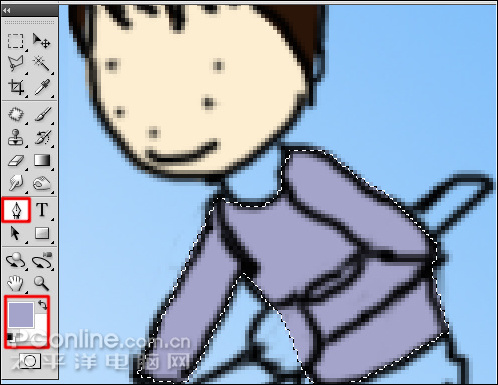photoshop cs4繪制矢量312植樹節卡通宣傳畫