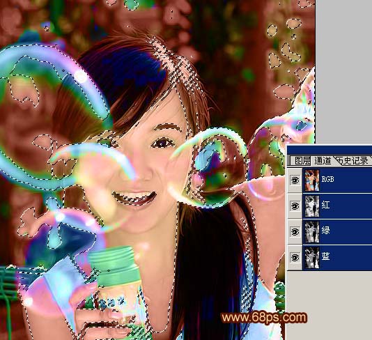 photoshop輕松制作粉色風格非主流照_網頁設計webjx.com整理