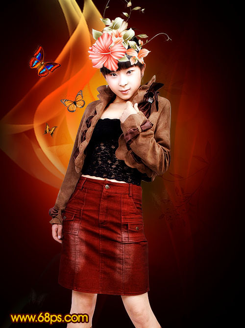 photoshop教程:mm照片人綜合美化處理_webjx.com
