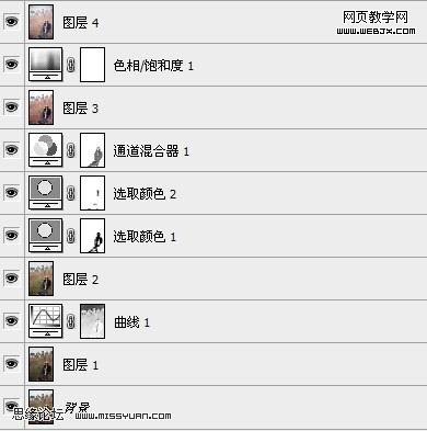 ps教程:非常喜歡的日系淡雅風格美女照片_網頁設計