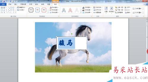 如何給word文檔中圖片添加文字