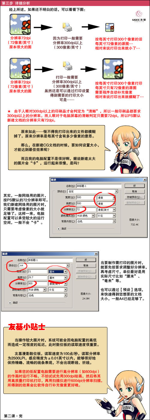 photoshop教程:手繪cg漫畫