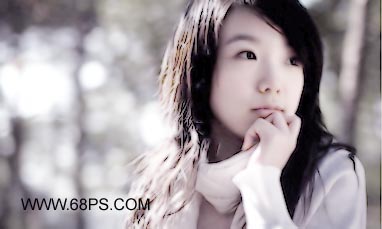 photoshop通道選區處理美女照片_網頁設計webjx.com轉載