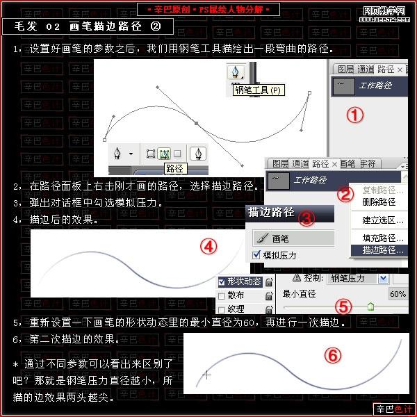 photoshop鼠繪教程:繪制真實的毛發_網頁設計