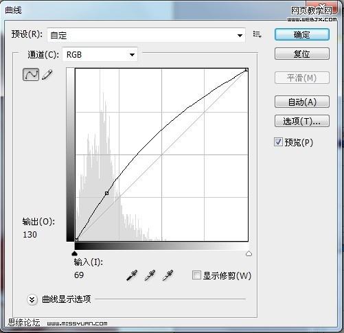 ps調色教程:復古淡黃膚色美女照片_webjx.com