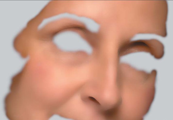 photoshop教程:讓模特的皮膚盡可能的真實