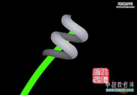 photoshop繪制一條攪在一起的電話線_網頁設計