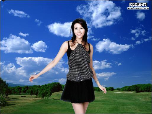 photoshop通道摳圖實例教程