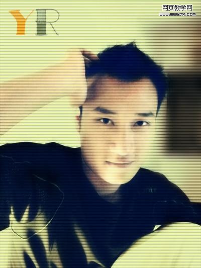 photoshop調色實例教程:帥哥懷舊照片_網頁設計