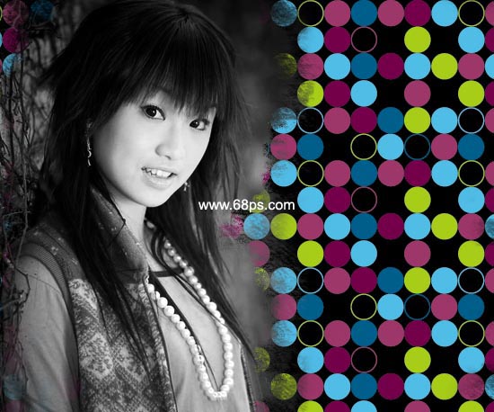 利用photoshop筆刷制作個性非主流照片
