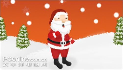 photoshop實例教程:打造圣誕賀卡