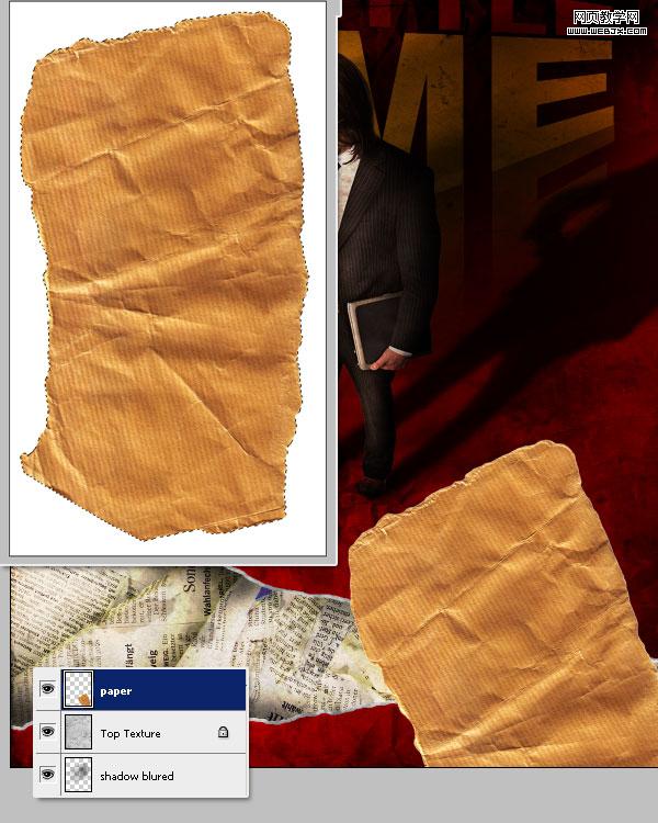 photoshop合成教程：建構主義職場海報_webjx.com
