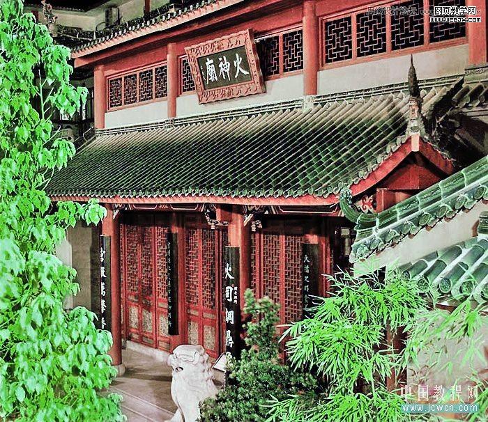 ps調色教程:校正偏紅風景照片_webjx.com