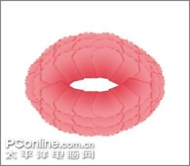 用photoshop鼠繪一支康乃馨