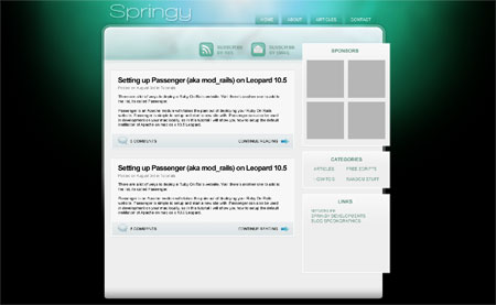 ps把psd網站模板切圖為xhtml+css的網頁_webjx
