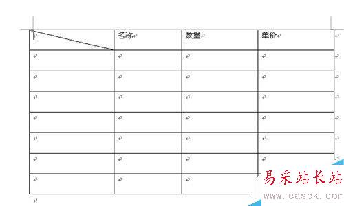 word文檔編輯表格的幾個技巧