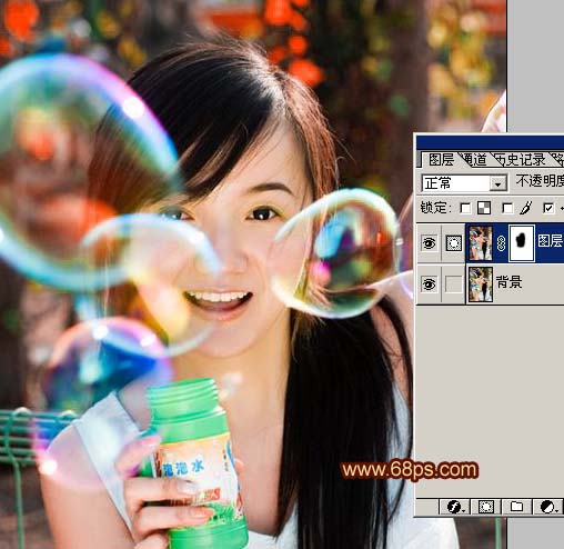 photoshop輕松制作粉色風格非主流照_網頁設計webjx.com整理