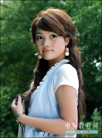 photoshop抽出濾鏡摳出mm細小的發絲