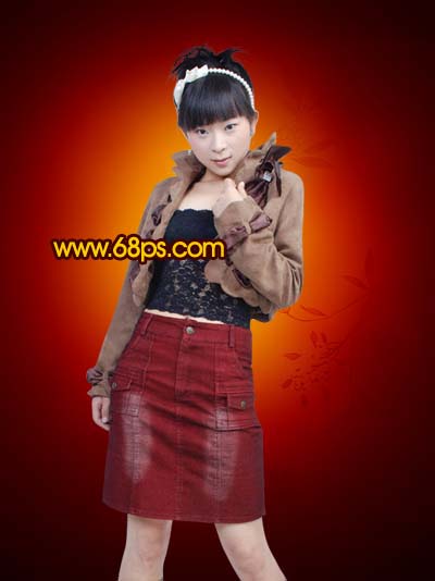 photoshop教程:mm照片人綜合美化處理_webjx.com